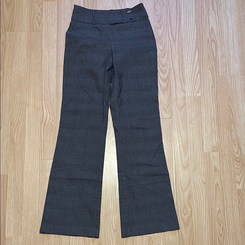 3 for 30$ / Gray Plaid Flare Pants